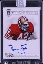 2012 National Treasures Greatest White Box #38 Ronnie Lott Auto 1/1 49ers Sealed