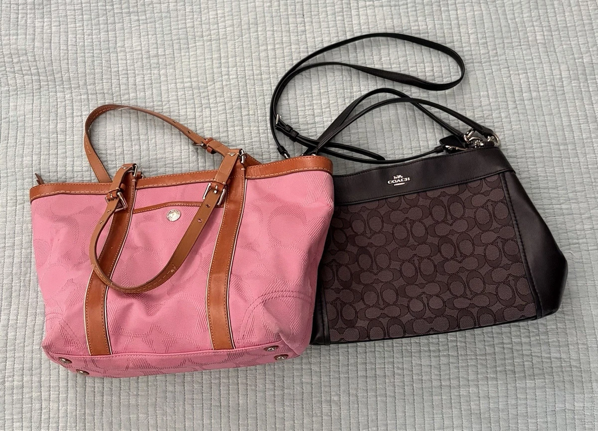Coach ピンク ショルダーバッグ バッグ & ハンドバッグ 女性用 | eBay