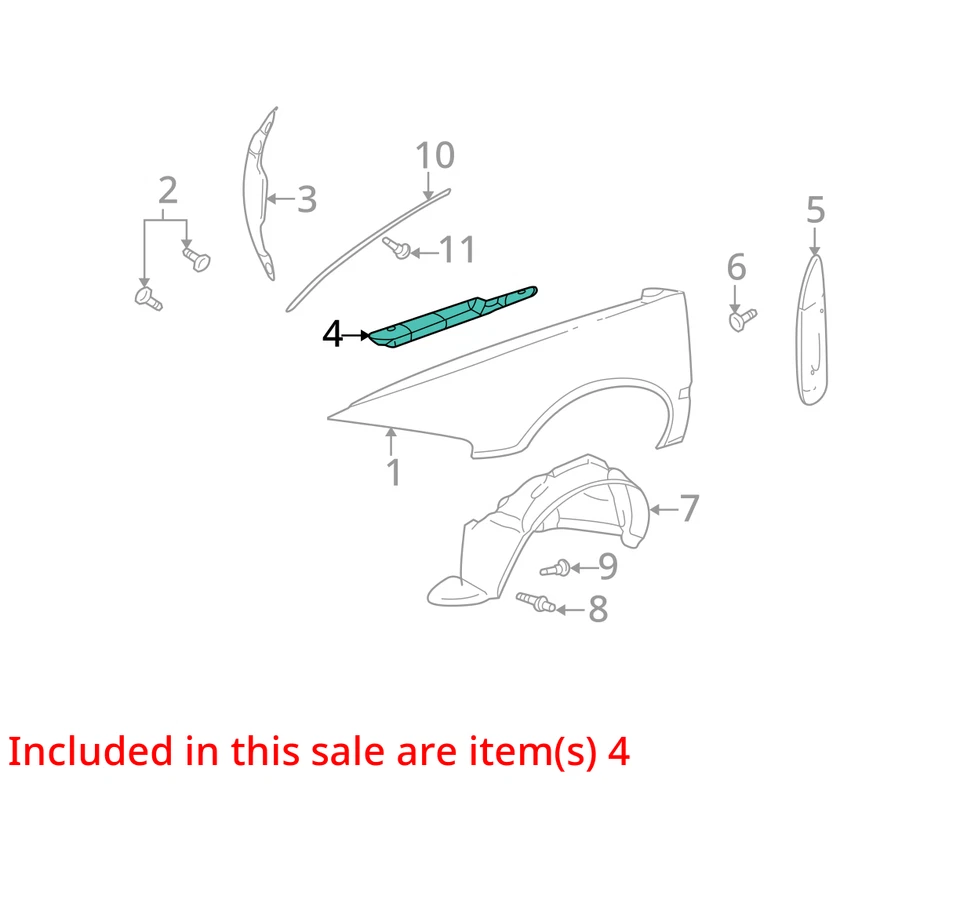 SE ADAPTA A 1998-2004 CADILLAC SEVILLA SOPORTE ASM F/FDR FRT UPR 12374392 - NUEVO OEM Foto 2 de 3