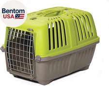 Spree Travel Carrier Hard-Sided Dog Cat Carrier, Small Pet Travel Crate with