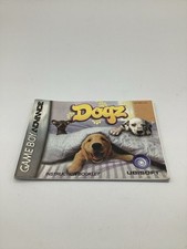 Dogz Game Boy Advance GBA MANUAL ONLY Authentic