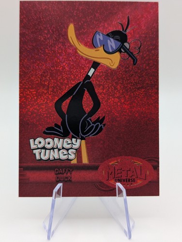 2024 Fleer Retro Looney Tunes Daffy Duck Retro Metal Universe Red Dot /299 RMU-4 - Picture 3 of 10