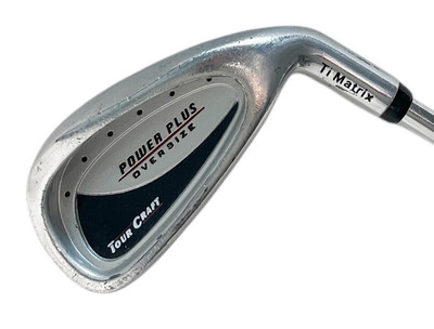 Tour Craft Power Plus Oversize Single 6 Iron Ti Matrix RH Steel Shaft 37.5''
