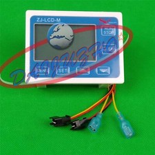 Flow Water Sensor Meter Digital LCD Display control Solenoid valve G1" ZJ-LCD-M