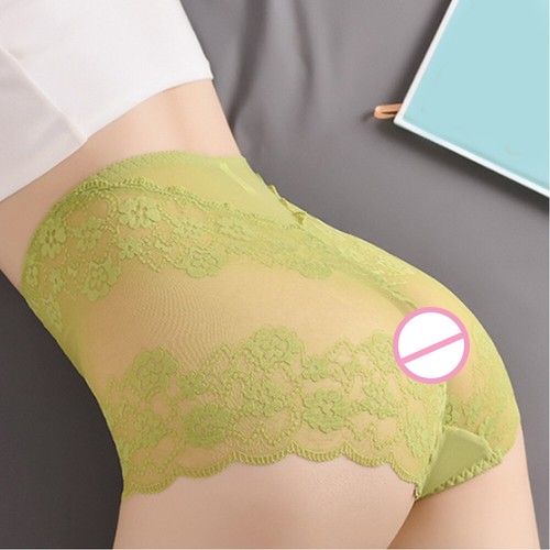 Ladies Sexy Briefs Underwear Knickers High Waist Panties Body Shaper Full Lace - Picture 16 of 33