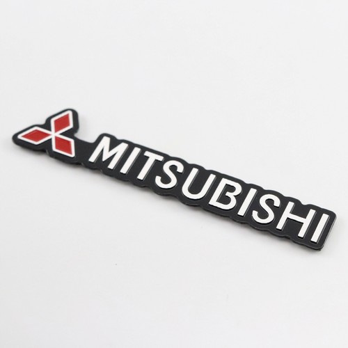 MITSUBISHI Targhetta logo alluminio pezzo di ricambio 80 mm (3,14 ") x 16 mm (0,62") - Foto 13 di 13