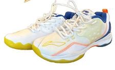 Brand New Li-Ning Badminton AYTQ021 Halberd II V2 White US 8 Unisex