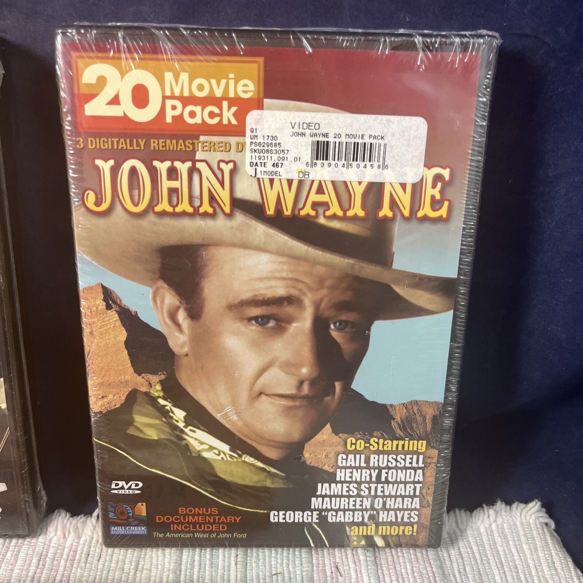 Western DVD Collection- John Wayne, Clint Eastwood and TV