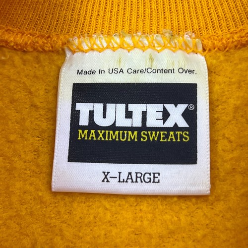 Vintage West Virginia University Mountaineers Sweatshirt mit Rundhalsausschnitt XL gelb hergestellt in den USA - Bild 5 von 11