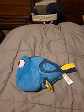 Disney Talking Finding Dory Plush Toy Stuffed Animal Bandai 2016 Rare 10"