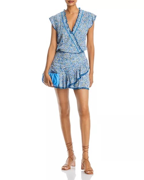 poupette st barth estelle mini dress Poupette St Barth Estelle Printed Minidress
