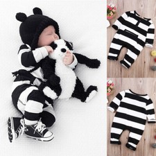 Newborn Toddler Baby Boys Kids Clothes Romper T-shirt Tops  Pants Outfit Set