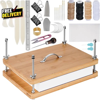 35 PCS Book Press Binding Kit for Notebooks Lesson Plans Document Organization..