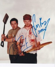 PEGG FROST signed autograph 20x25cm SHAUN OF THE DEAD in person autograph ACOA