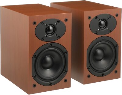 Denon SC-M41 CWEM Cherry Bookshelf Speaker M Series Pair Soft Dome