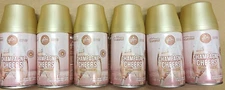6 GLADE AUTOMATIC SPRAY REFILLS Champagne Cheers Oil Infused LIMITED EDITION 6.2