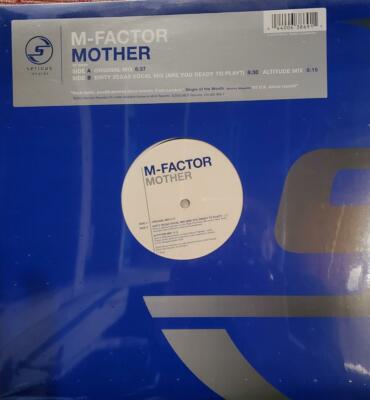 M-Factor Mother 12'' *SEALED* MFactor 3 Mixes 2002 (187 Lockdown related) House