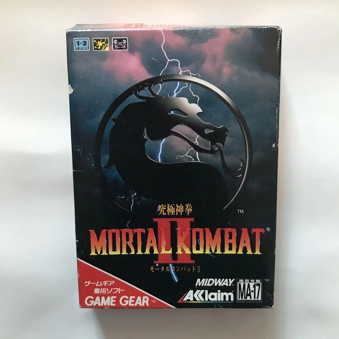 Mortal Kombat 2 Sur Sega Mega Drive - Version Japonaise - État Très Bon - Avec Boîte