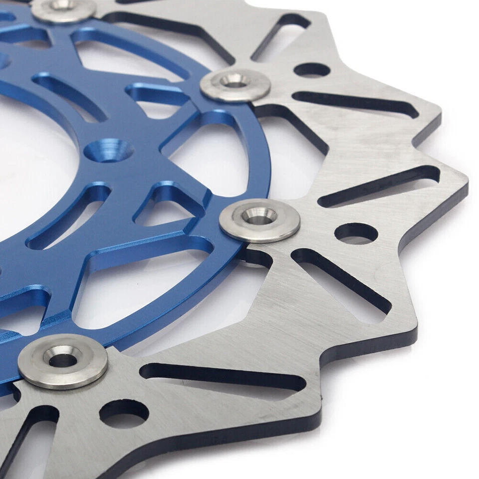 Adaptador de rotor de disco de freno delantero trasero DRZ400SM 15-19 para Suzuki 320 mm DR-Z 400 SM Foto 4 de 4