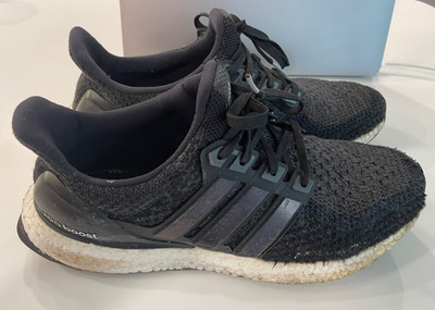 Adidas UltraBoost Size 8.5 - OG Pair - Worn/No Insoles/Custom Painted Boost