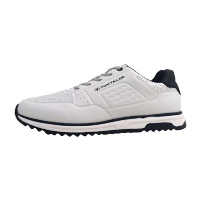 Tom Tailor  Herrenschuhe Schnürschuhe Weiß Freizeit