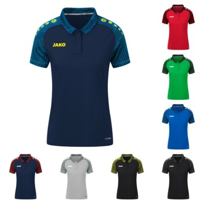 Jako Polo Performance Damen Poloshirt Trainingsshirt Hemd Sportkleidung NEU