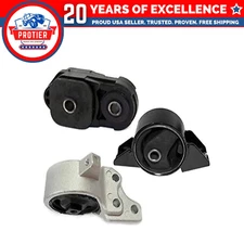 Fits 1995-1999 Nissan Sentra 1.6L Engine Mount for Manual Transmission 3PCS :