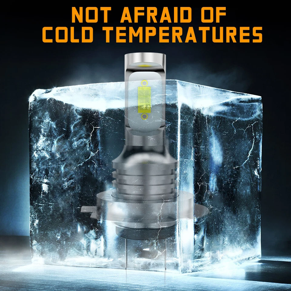 Kit combinado de bombillas de faros LED 9005 H7 haz alto/bajo para Hyundai Elantra 2017-2018 Foto 2 de 4