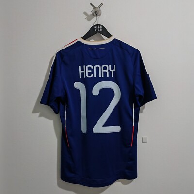 France 2010 World Cup Home Jersey (Henry #12) - S
