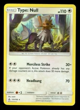 Pokemon TYPE: NULL 115/156 - Ultra Prism RARE - - MINT