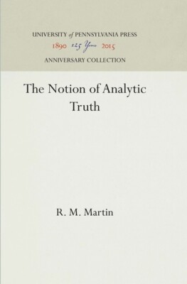 The Notion Of Analytic Truth