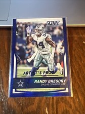 Randy Gregory 2016 Score Jumbo Artist's Proof Parallel #94 /50 Dallas Cowboys