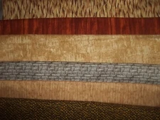LANDSCAPING stones brick wood Cotton QUILT Fabric U-PICK see info 1/2 yd BTHY