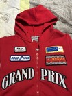 Grand Prix Kids Jacket Zip-Up Hoodie Red Vintage Embroidered Patch Monaco Race — photo 7