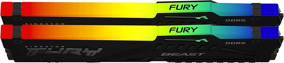 Arbeitsspeicher DDR5 Ram Kingston FURY Beast RGB 16GB 32GB 64GB Gaming Desktop - Bild 4 von 4