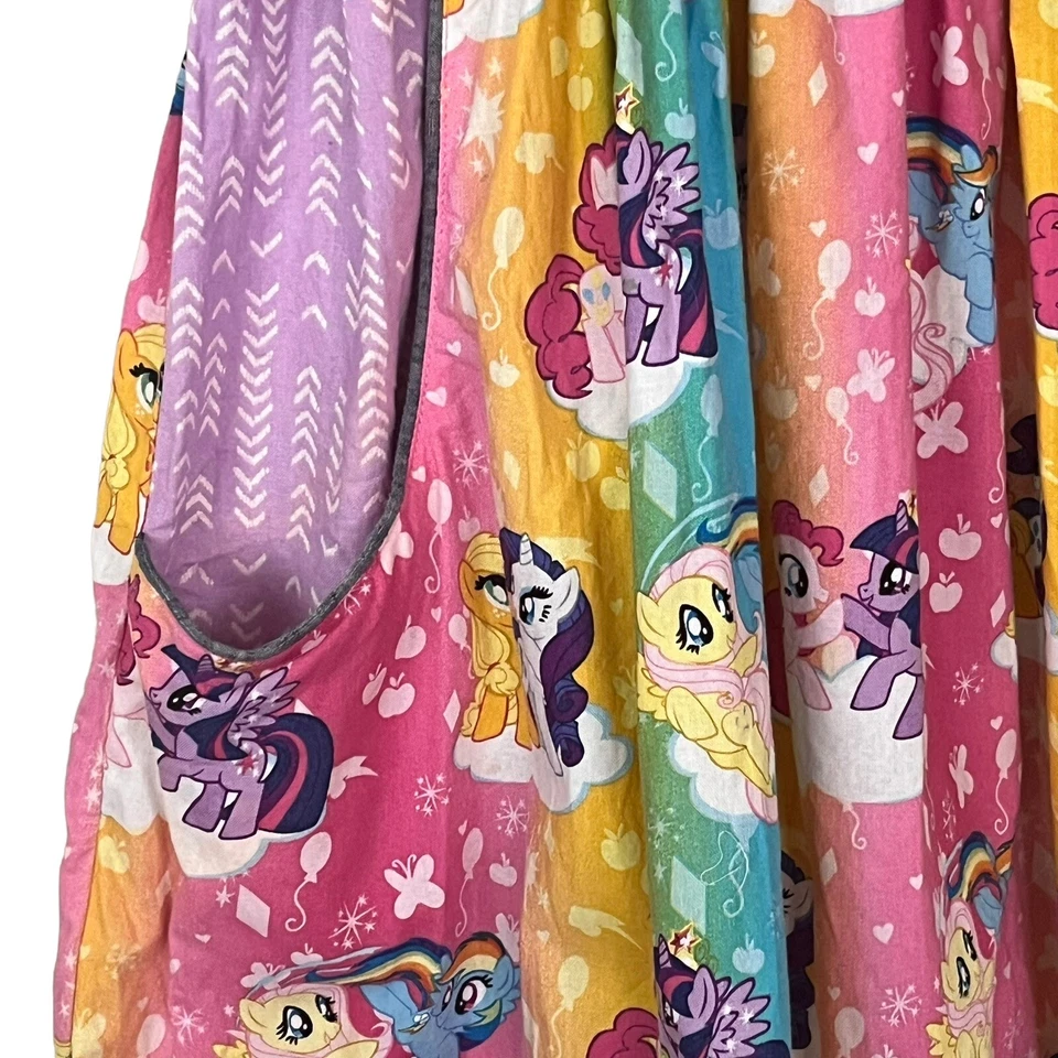 Vestido Niñas 8 My Little Pony Vintage Legend of Zelda Tela 100% Algodón Bolsillos Foto 4 de 4
