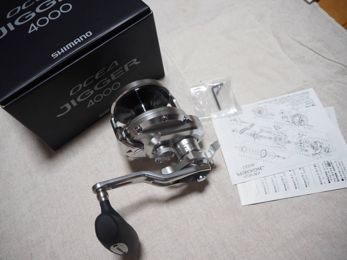 Shimano 20 Ocea Jigger 4000 Right Reel for sale online | eBay