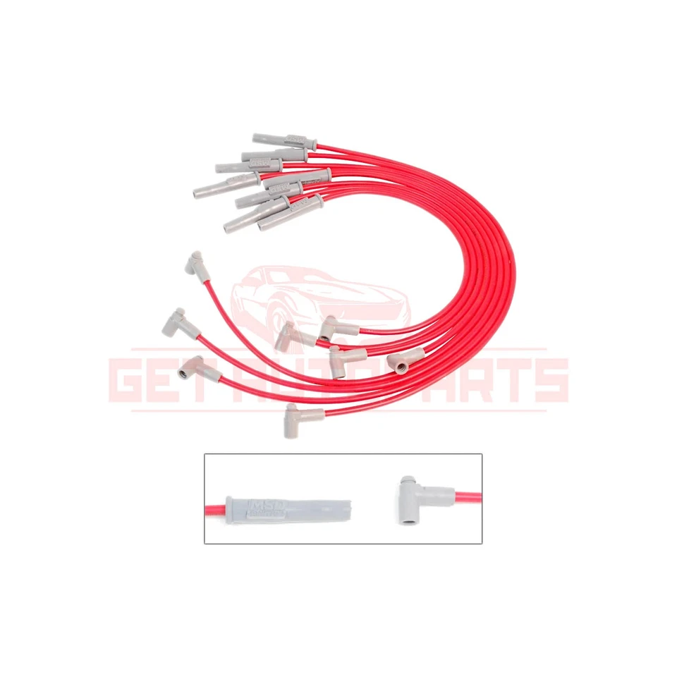MSD Spark Plug Wire Set for Jeep TJ 1997-1998 - Image 2 of 2