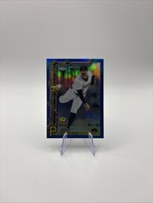 2025 Topps Chrome Holiday- Paul Skenes #hc70 Blue Refractor /199 Rookie Cup SP