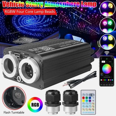 1000pc Car Headliner Twinkle Starry Light Set Twinkle Ceiling Lights Fiber Optic