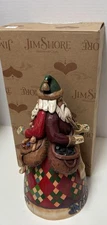 Jim Shore Heartwood Creek “He Knows” Naughty/Nice Santa Figurine-2005- #4002405