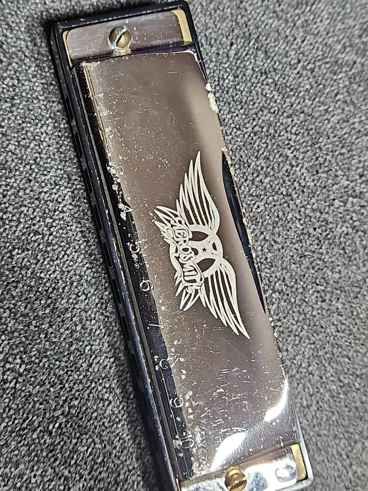 Aerosmith Rare Promo Hohner Harmonica C  Steven Tyler Joe Perry  - Image 2 of 4