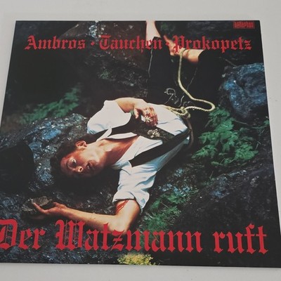 WOLFGANG AMBROS  -  DER WATZMANN RUFT !! ( LP ) * 2.D-Pressung * NEAR MINT *