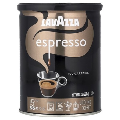 LavAzza Premium Coffees Ground Coffee Caffè Espresso 8 oz 226 8 g Kosher