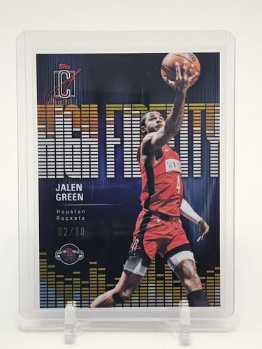 2025 Topps Signature Jalen Green Gold (RAW)