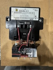 New Square D 8536SE01H31S Size3 Motor Starter  With Type ST320 Motor Logic Trip