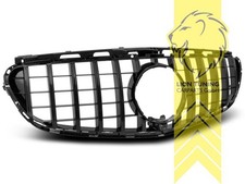 Sportgrill Kühlergrill für Mercedes Benz W212 E Klasse schwarz glänzend