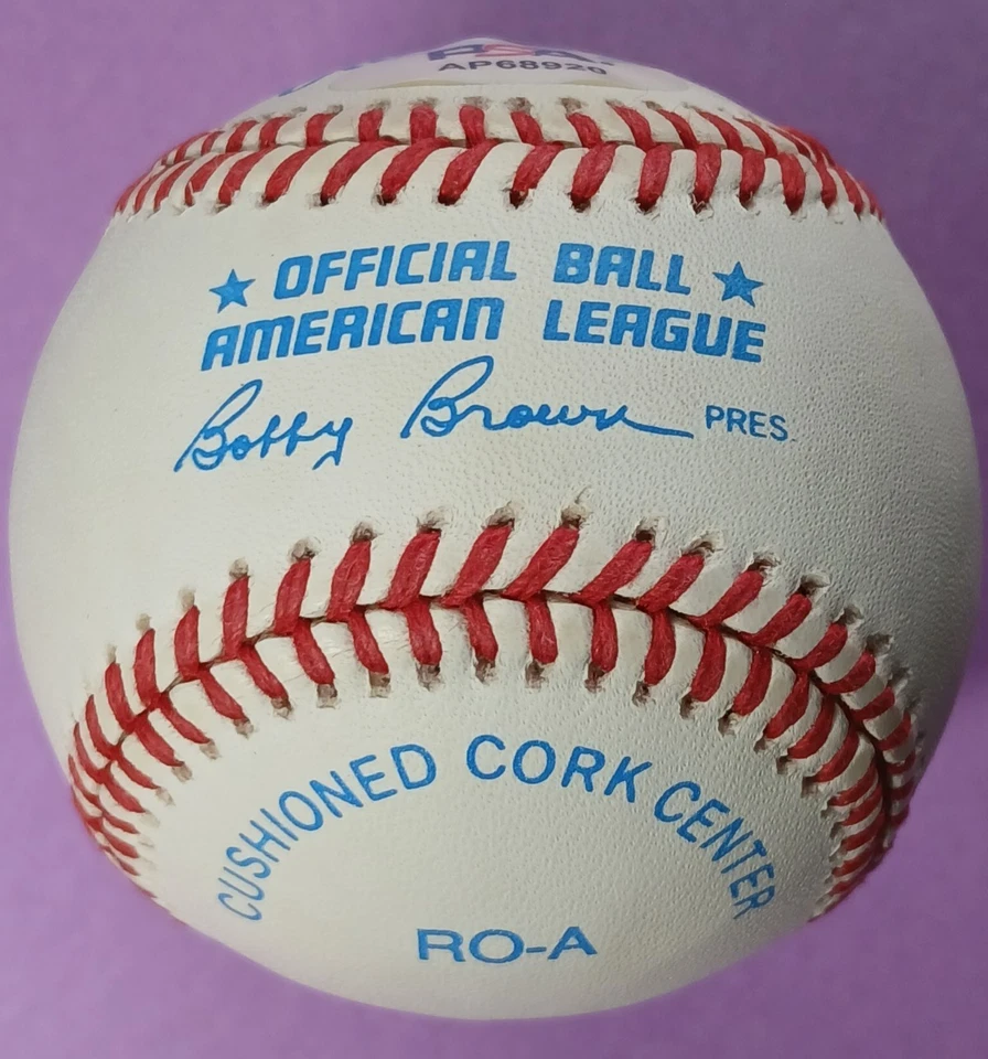 👀FRANK ROBINSON *New PSA* Auto w/Inscription MINT Vintage ROA Baseball - Reds - Image 3 of 3