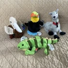 Retired Vintage Coca Cola Set Of 4 Plush-Mexico, Cuba, Honduras, Bolivia
