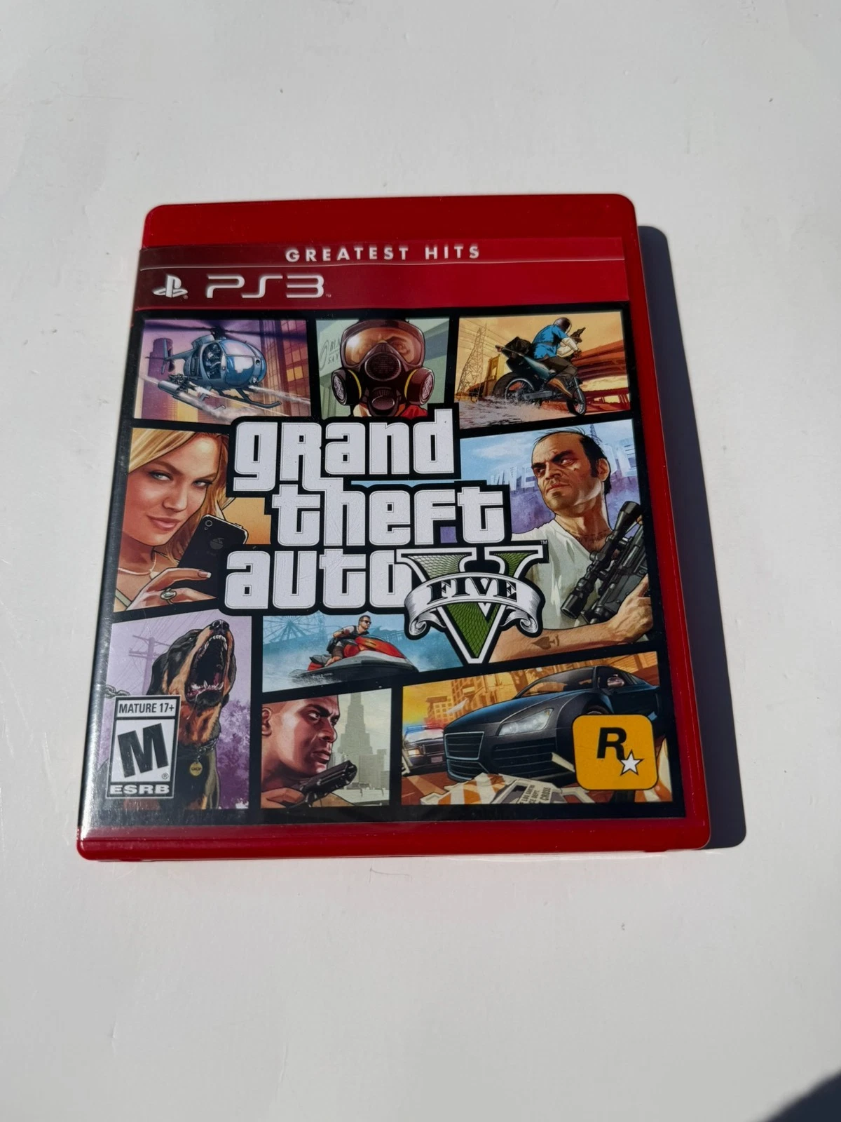Grand Theft Auto V - PlayStation 3 - Disc, Case, and Manual